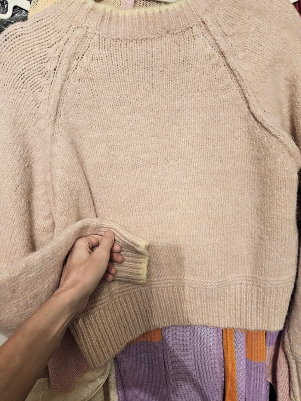 Cloud Ten -  Pink Crew Neck Sweater NWT - Picture 4 of 7